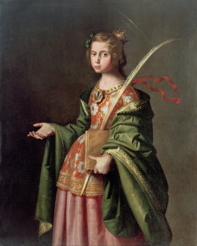 Santa Elisabetta di Turingia da Francisco de Zurbaran